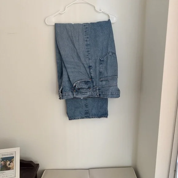 Agolde Low Slung Baggy Straight Jeans - Picture 4 of 6